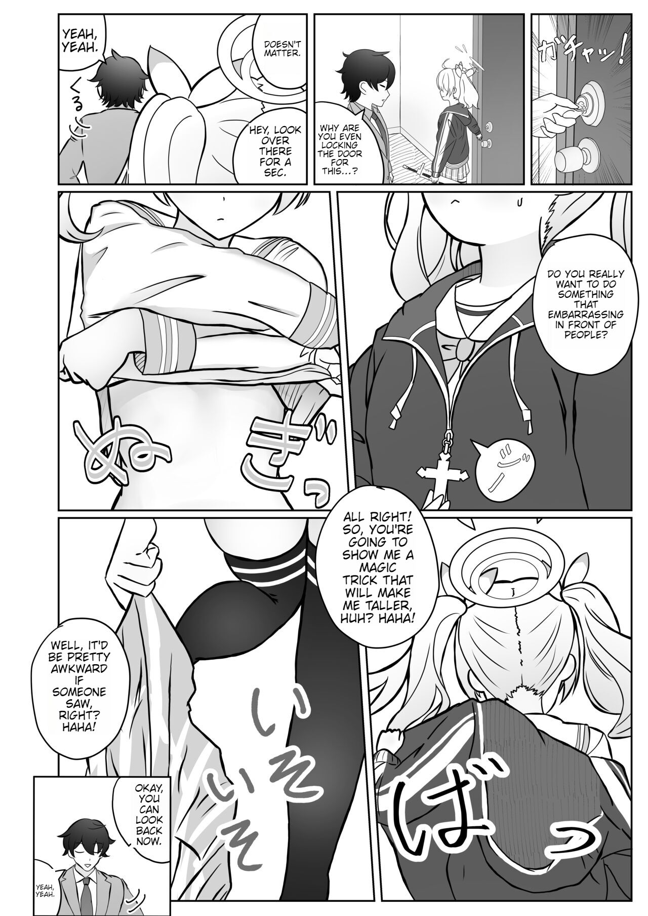 Yoshimi-chan wa Otona no Hito ni Naritai! - Page 10