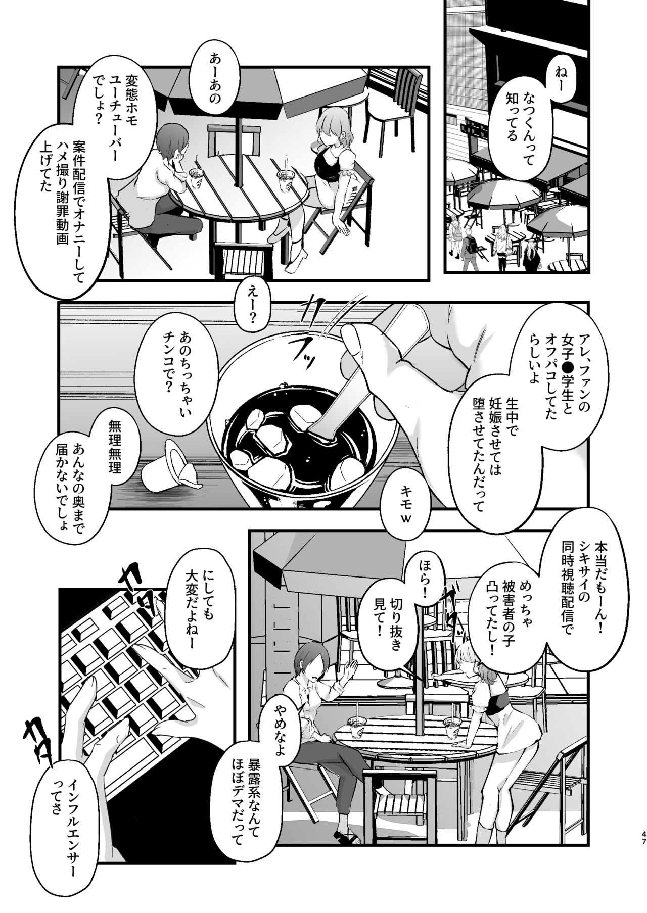 チクイキ治験☆アルバイト case2 人気配信者なつくんの人生終了アクメ配信 - Page 48