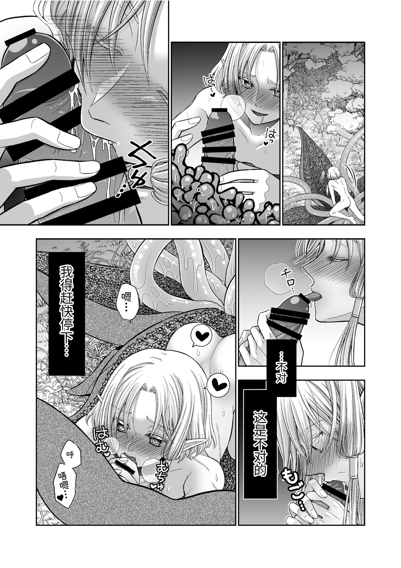 気高きエルフは淫らに堕ちて腕の中 - Page 29