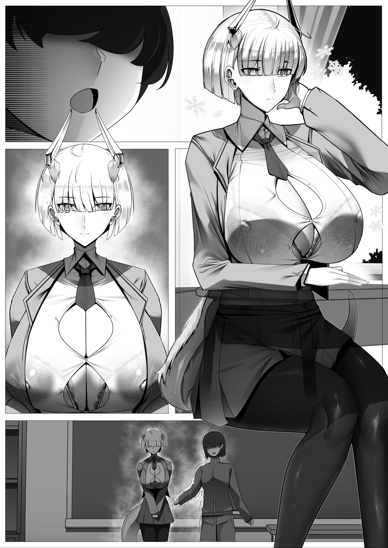 おそわれ！デカチチボーイッシュ竜娘!! - Page 25