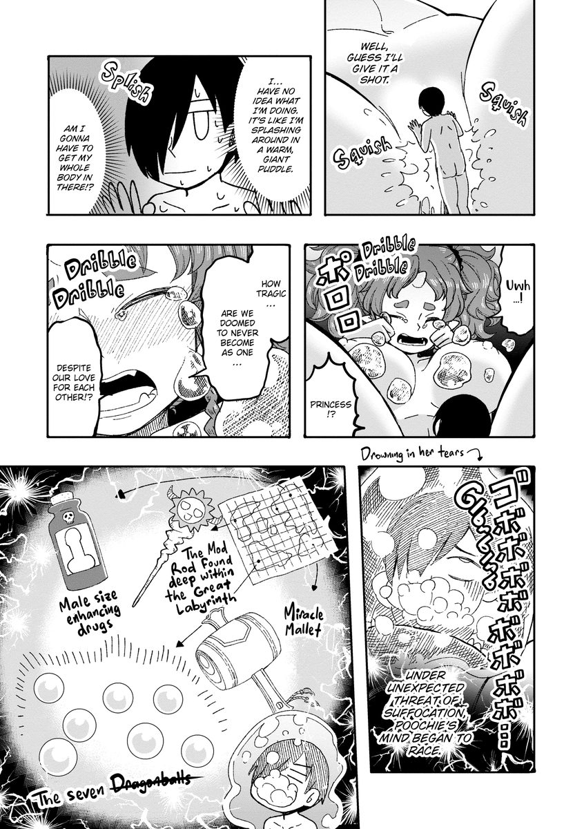 Giantess Monster Girls with a Need for Seed chapter 7 - Page 19
