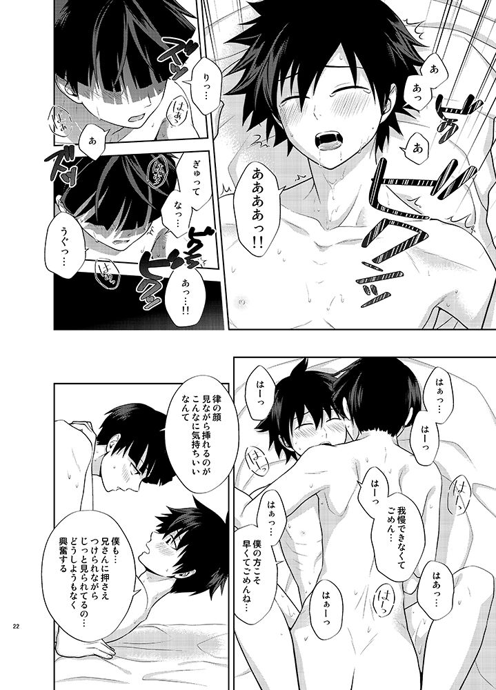 Ritsu to Boku Dake no, Mainasu 2 ℃ no - Page 22