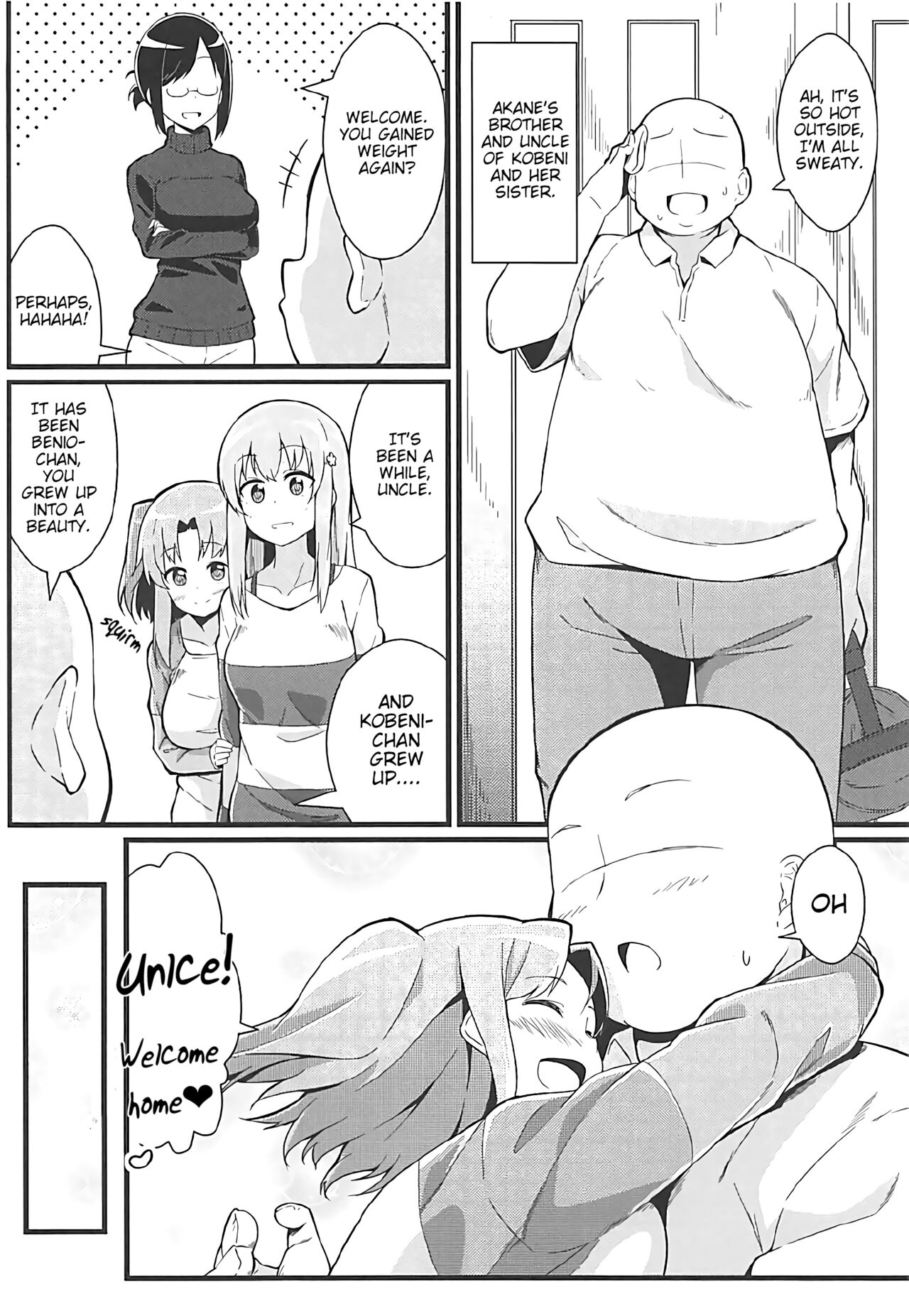 Kobeni to Oji-chan | Kobeni And Uncle - Page 3