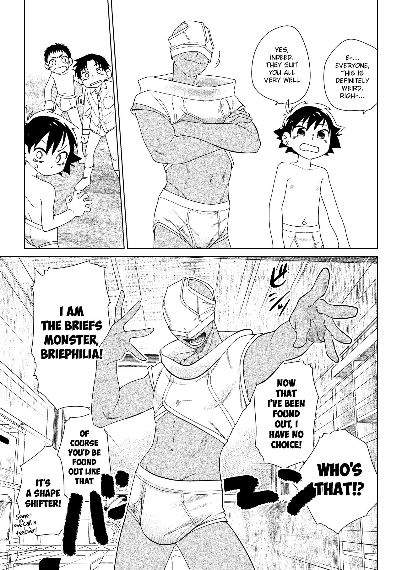 Red Ballet VS Brief Kaijin | Red Bullet vs The Briefs Monster - Page 26