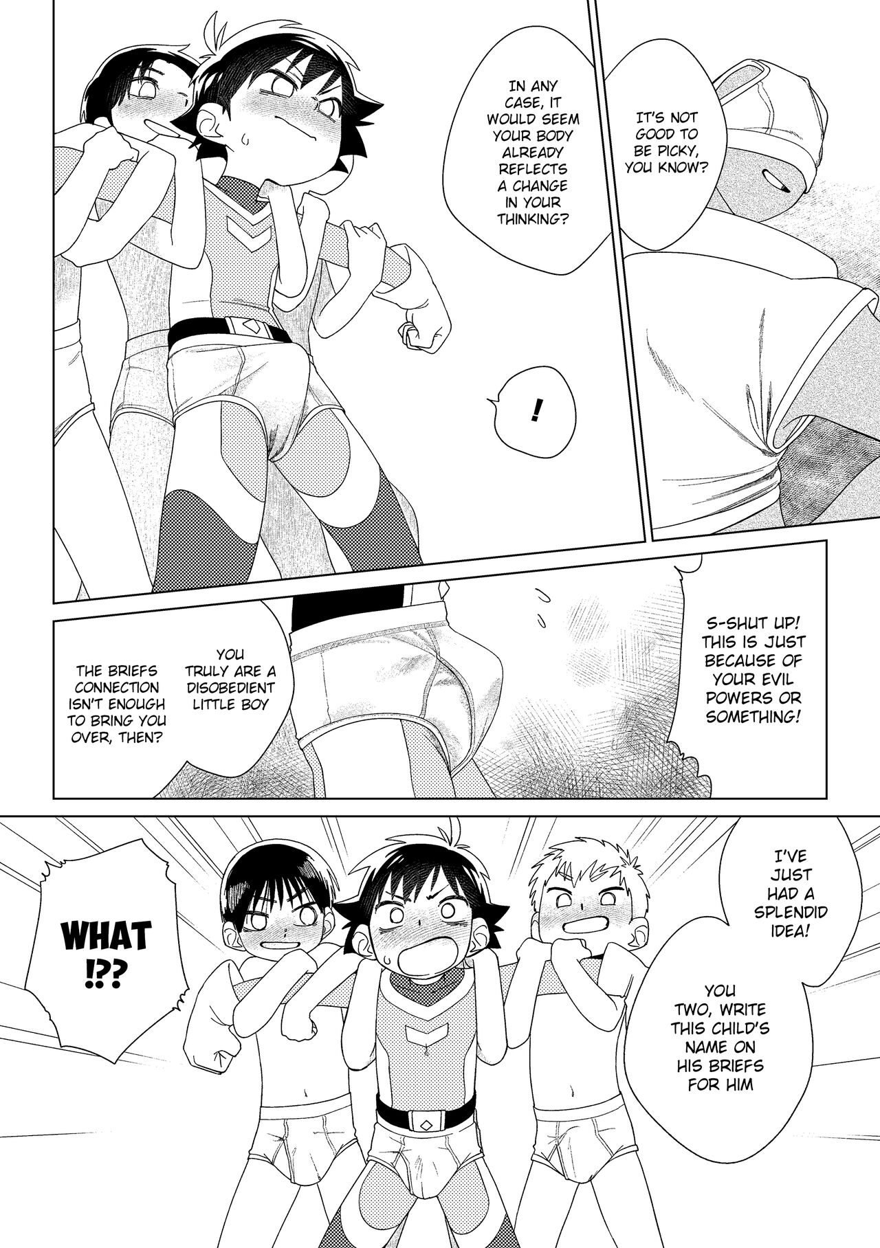 Red Ballet VS Brief Kaijin | Red Bullet vs The Briefs Monster - Page 31