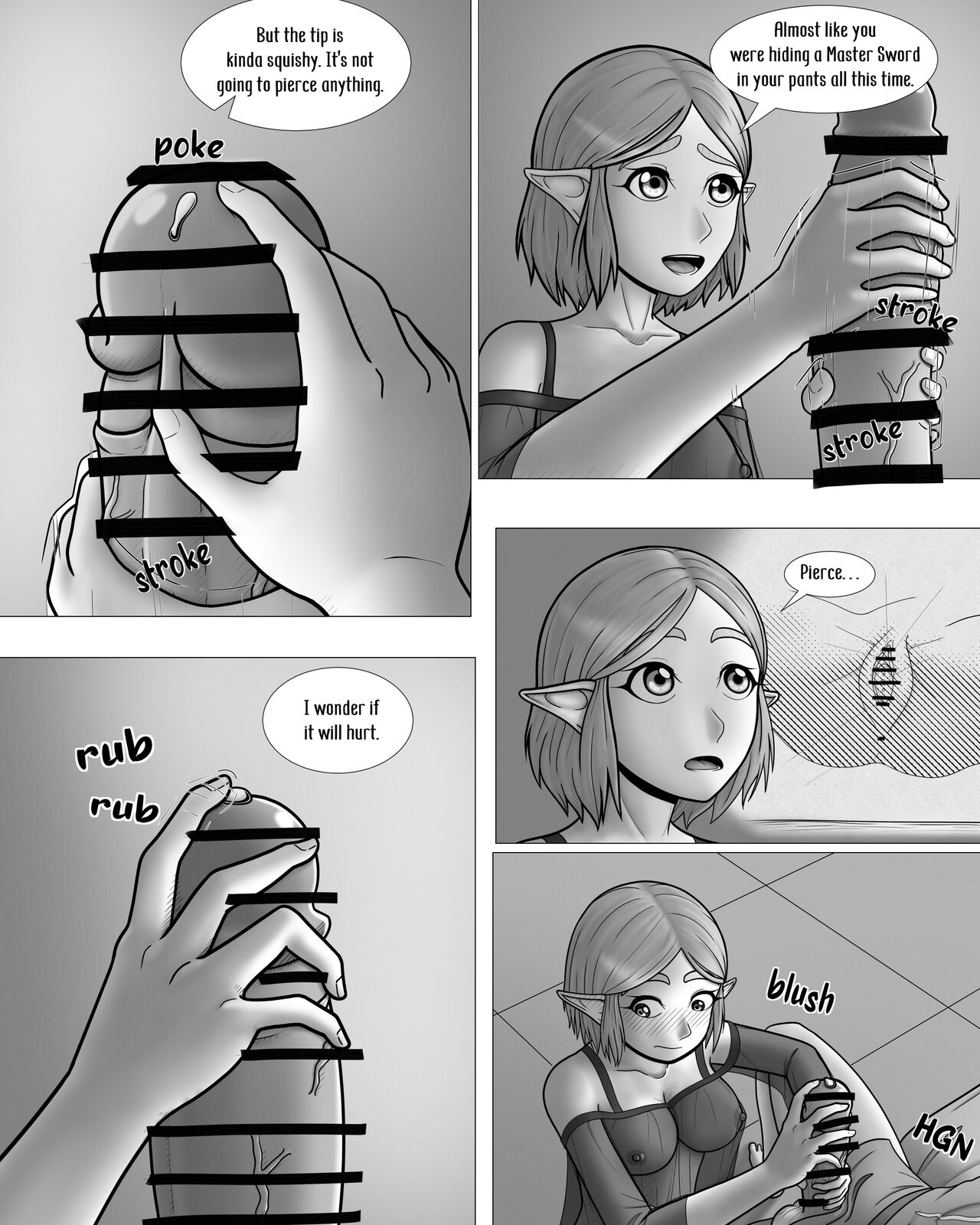 [Hentia-chan] Zelda no Densetsu -Princess to no Night- | The Legend of Zelda -A night with the Princess- (The Legend of Zelda: Tears of the Kingdom) [English] - Page 10