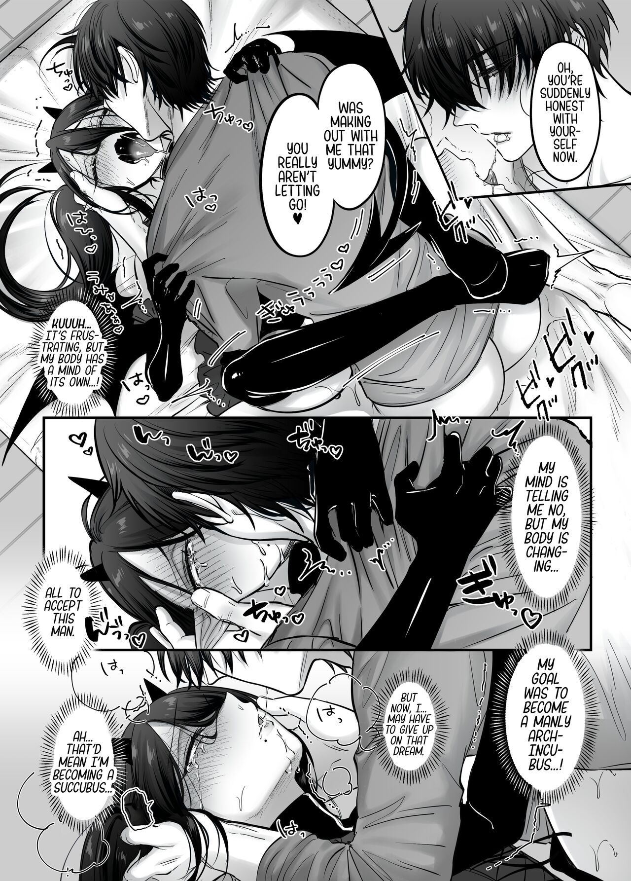 Incubus-kun♂ Succubus Ochi♀!? | ♂Fall From Grace♀ - Page 35