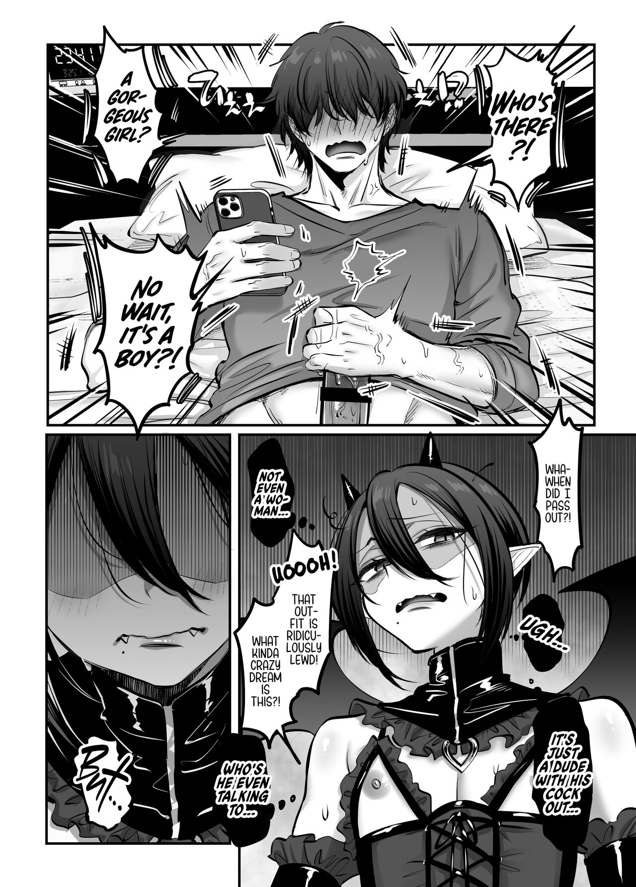 Incubus-kun♂ Succubus Ochi♀!? | ♂Fall From Grace♀ - Page 8