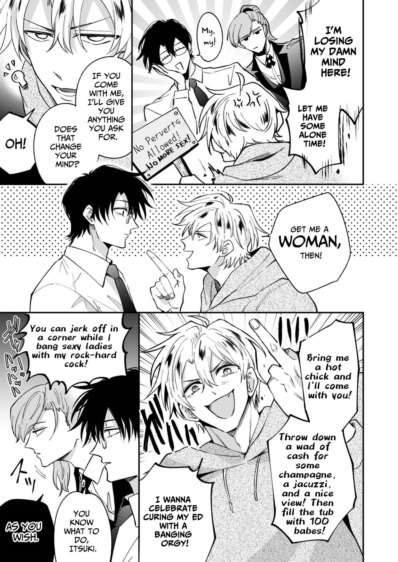 [Sumeshiya-san (Sumeshi)] Tatanai Yarichin Host ga Hamaru to Yabai Otoko to Touhikou suru 4-kakan | Impotent Ex-Host Playboy 4 on a 4-day Getaway with a Pervert [English] [Digital] - Page 6