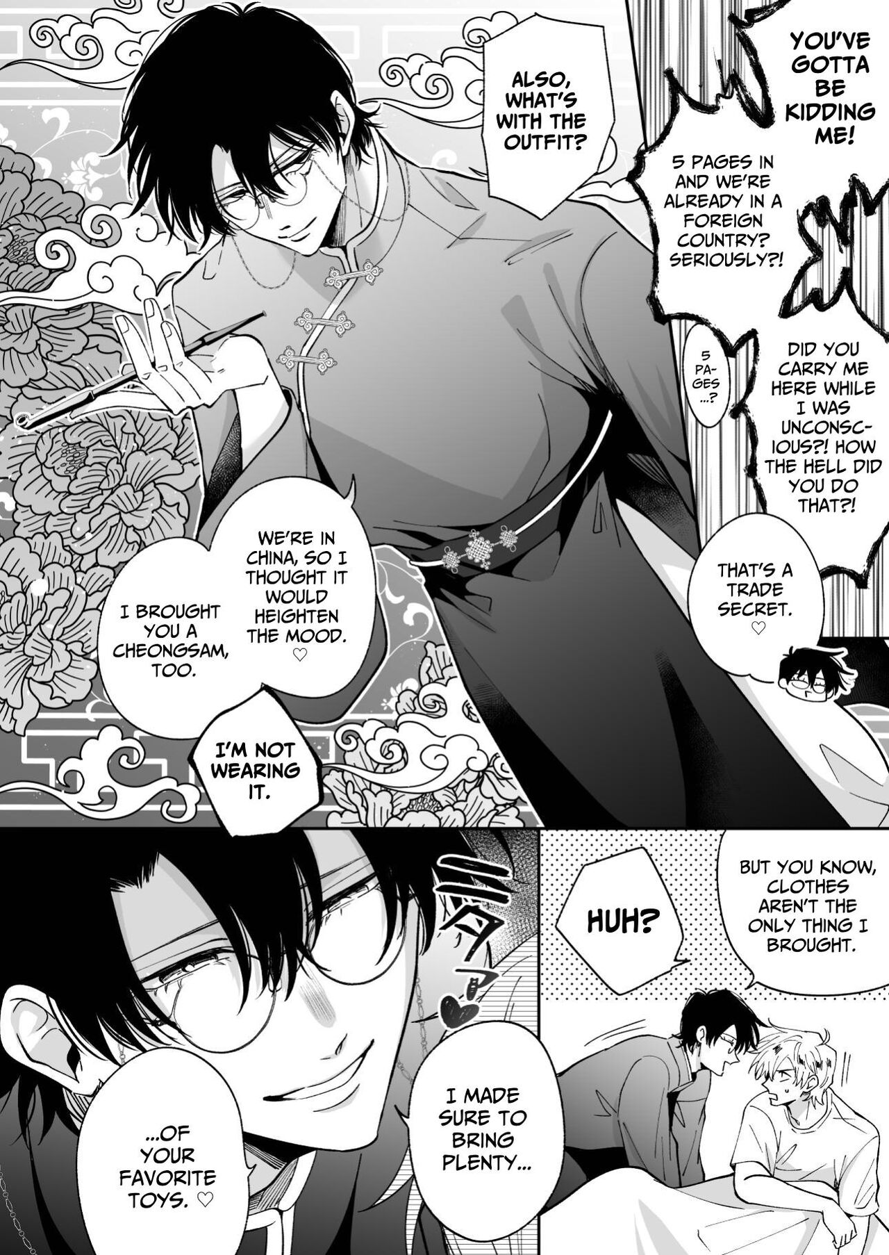 [Sumeshiya-san (Sumeshi)] Tatanai Yarichin Host ga Hamaru to Yabai Otoko to Touhikou suru 4-kakan | Impotent Ex-Host Playboy 4 on a 4-day Getaway with a Pervert [English] [Digital] - Page 9