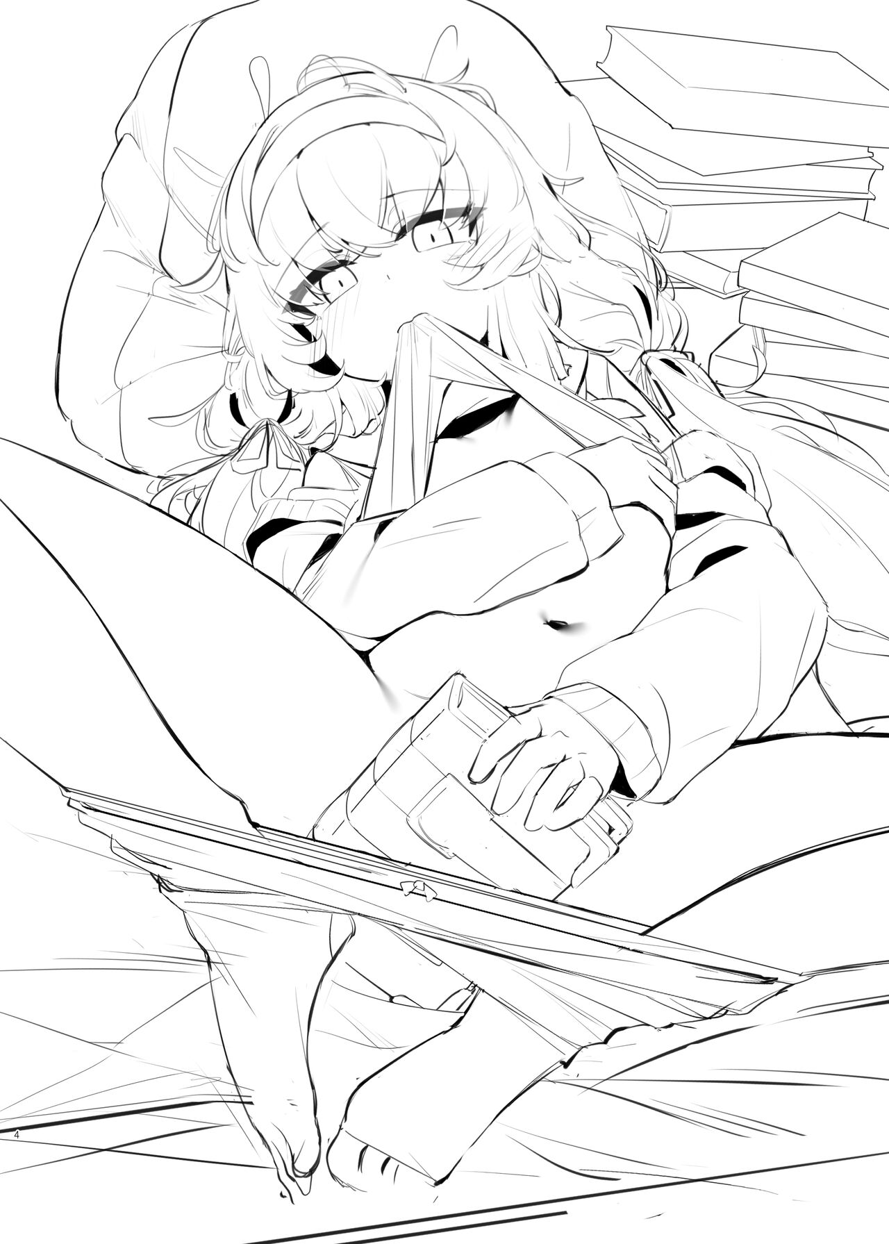 Shippitsu Chuudoku | 执笔中毒 - Page 4