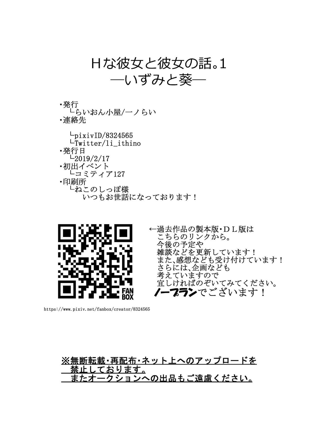 H na Kanojo to Kanojo no Hanashi. 1 - Page 29