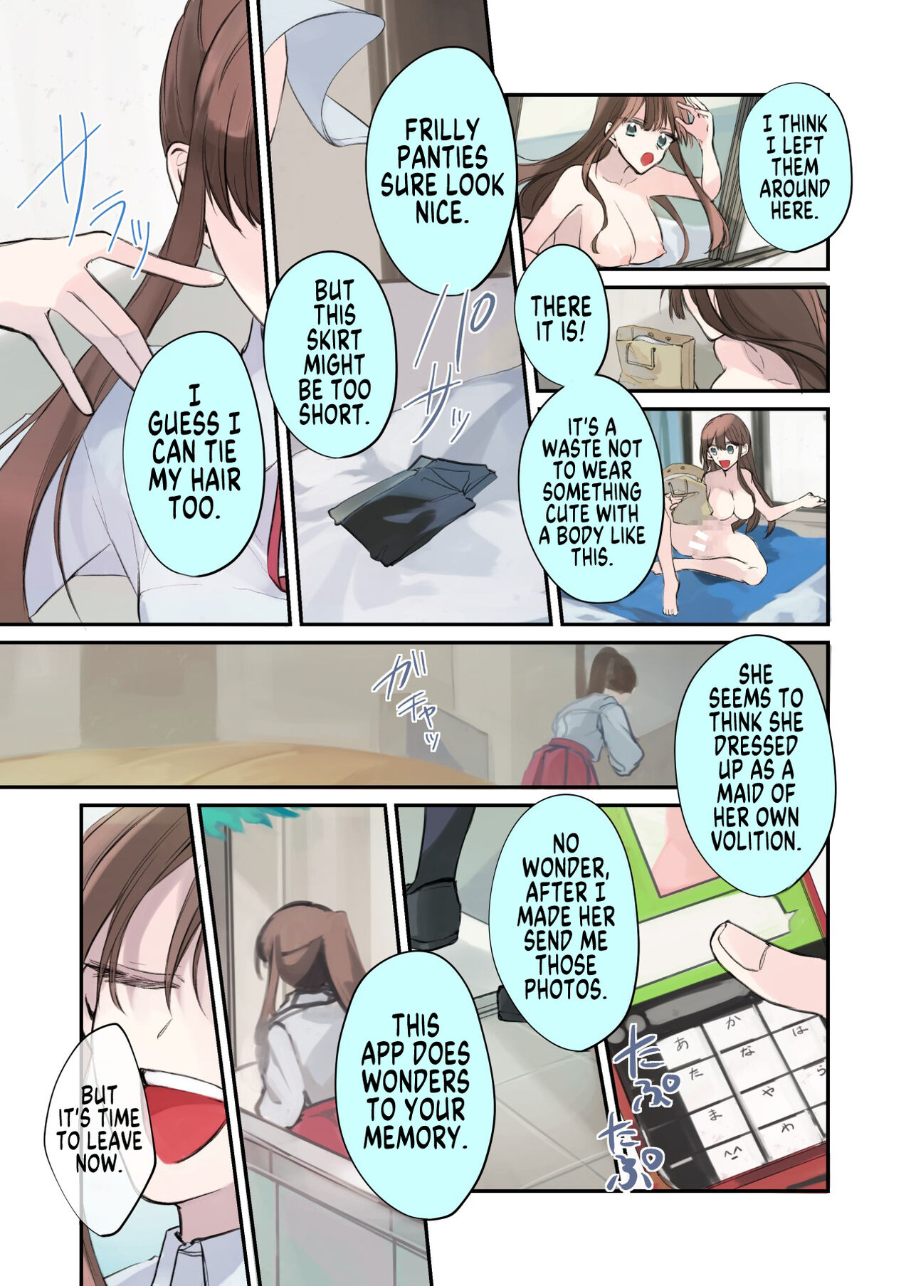 TS-kko Hyoui Appli | TS Girl Possession App - Page 48