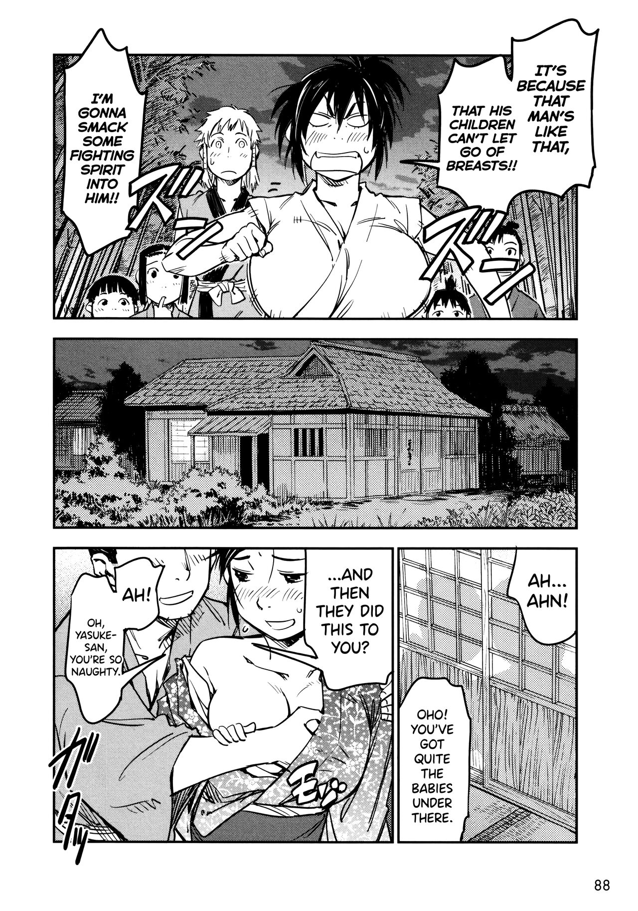 Manyuu Hikenchou Ch.13-15 - Page 89
