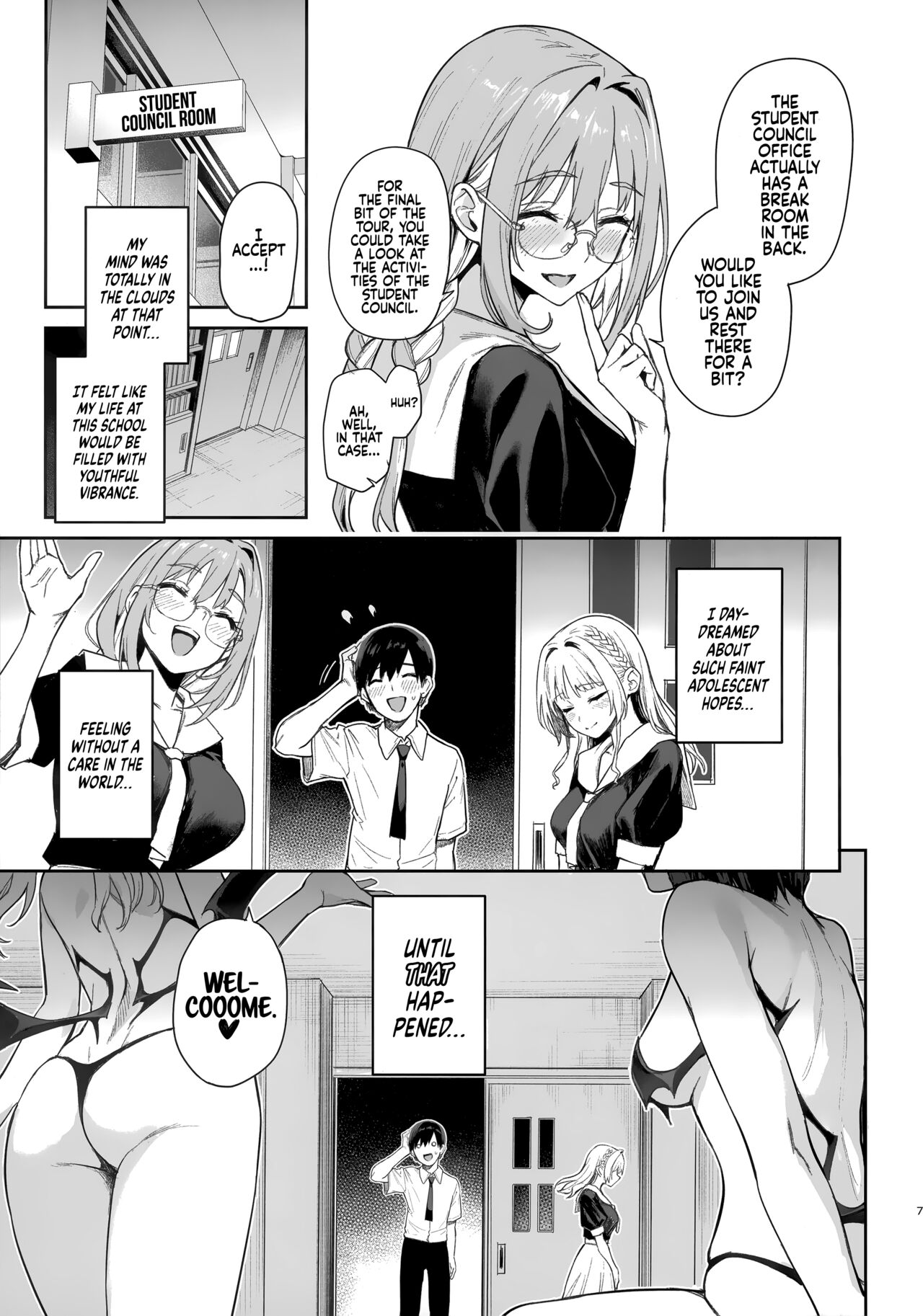 Succubus Seitokai Shiko Shiko Shikkoubu | Succubus Student Council Milking Club - Page 7