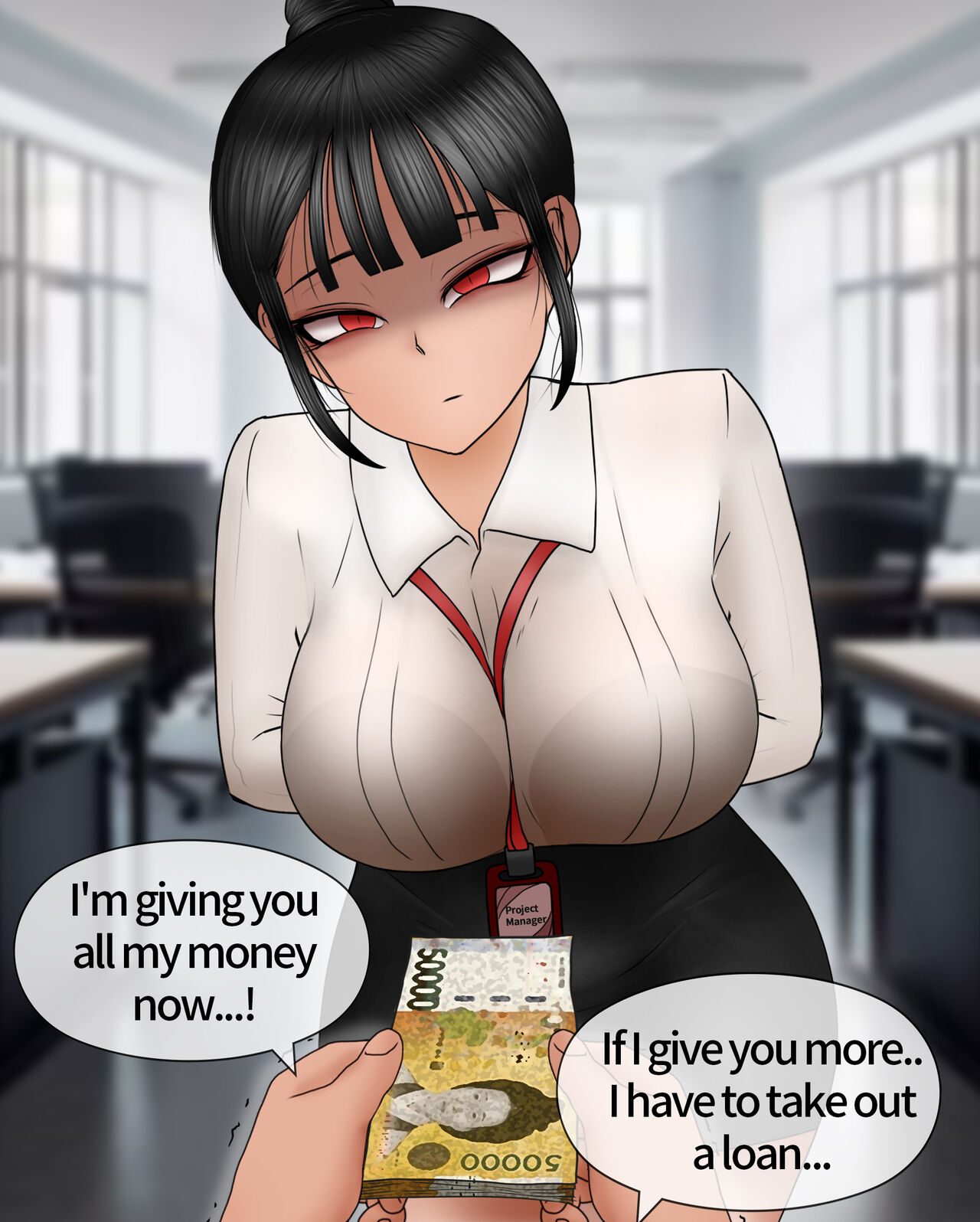 Devoting Money To The Intern Girl And Getting Shrunk - Page 61