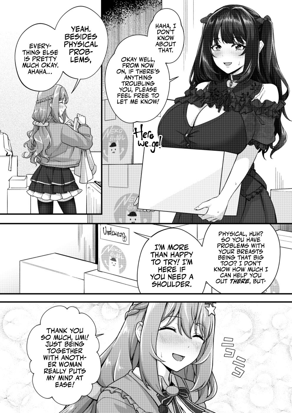 Mega Busty Breastmilk Constitution Me & Jirai-style Fashion Futanari Dickgirl's Cohabitation Life - Page 6