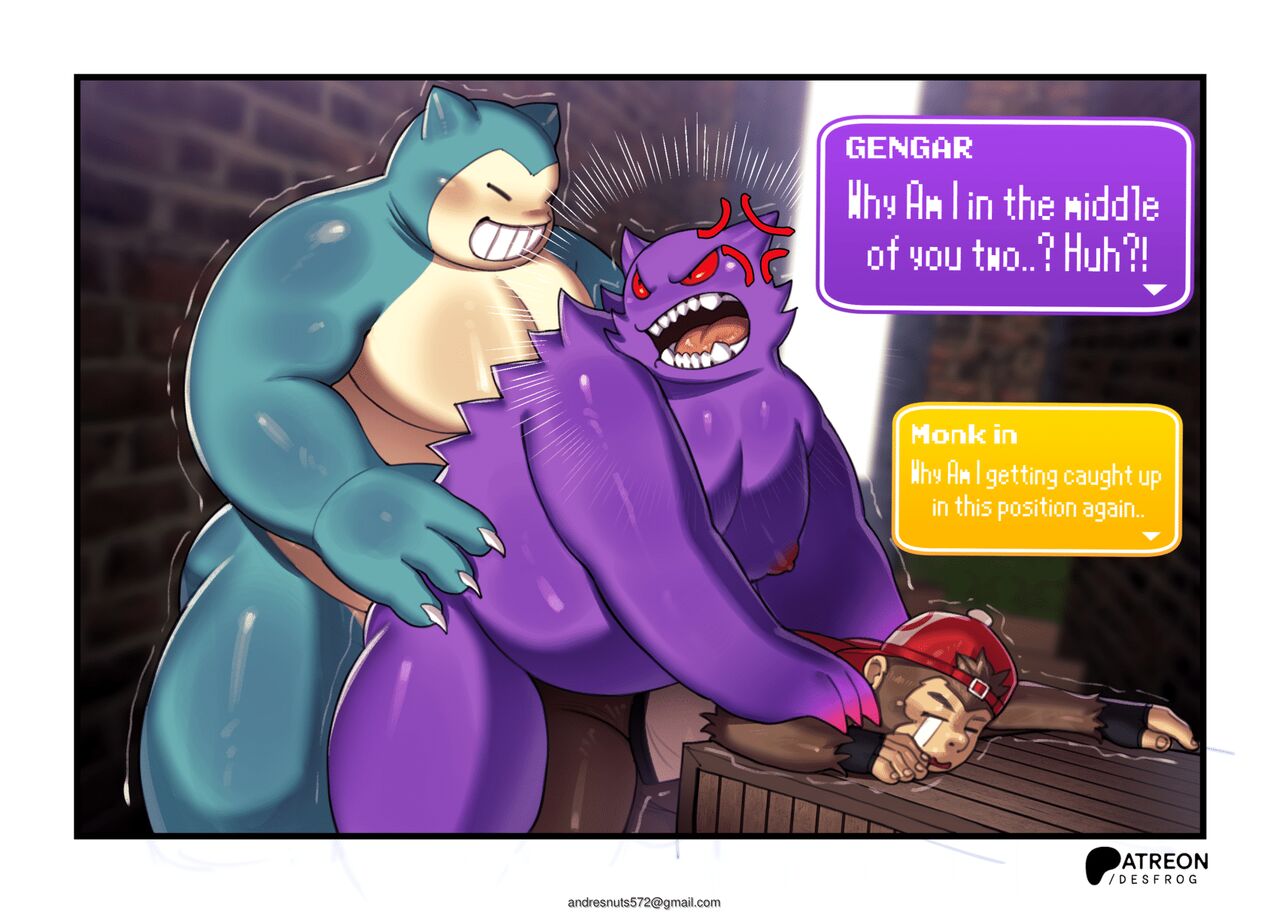 SNORLAX FIRST MEETING page 20 featuring gengar pokemon | pocket monsters parody - read online free