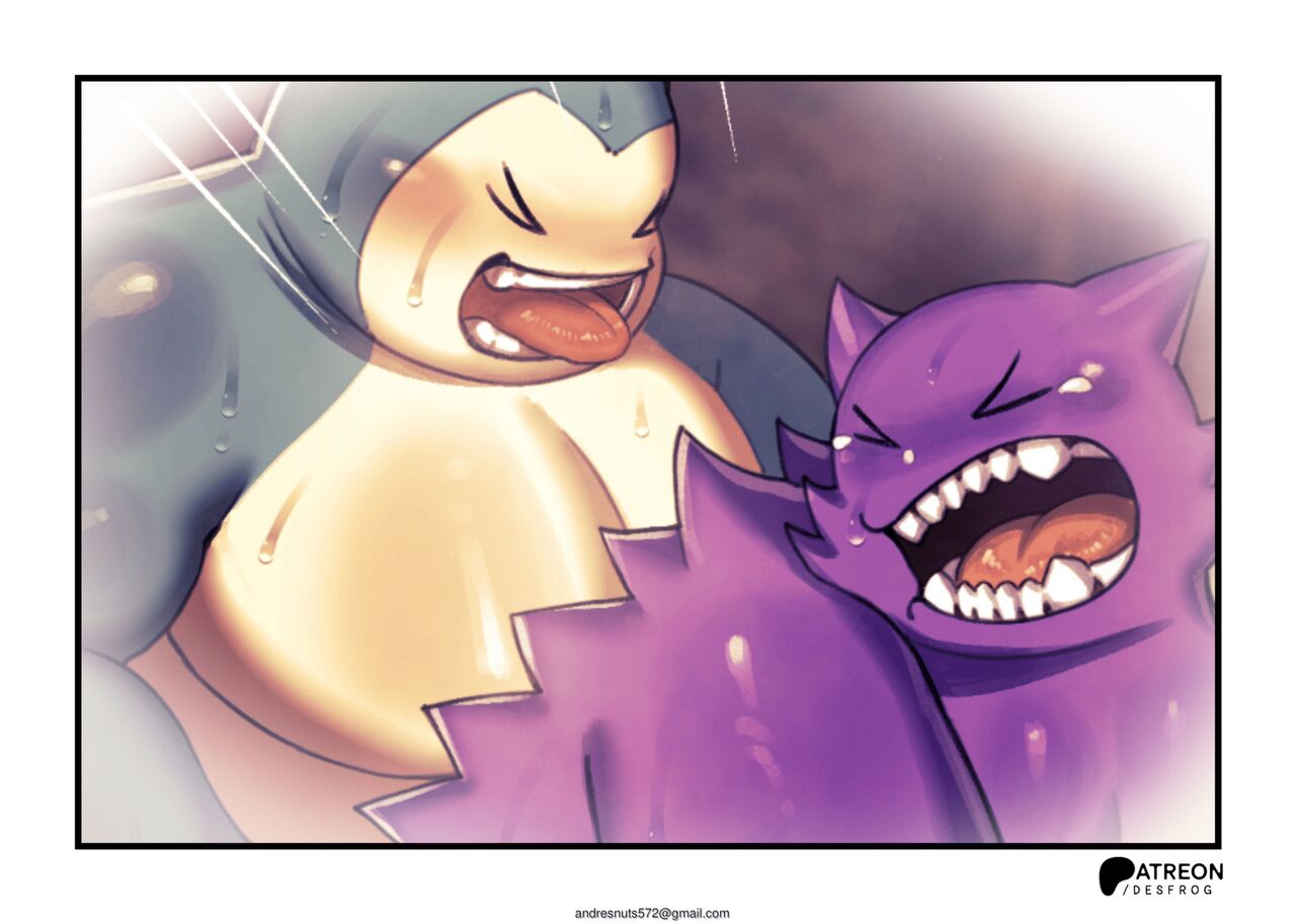 SNORLAX FIRST MEETING page 27 featuring gengar pokemon | pocket monsters parody - read online free