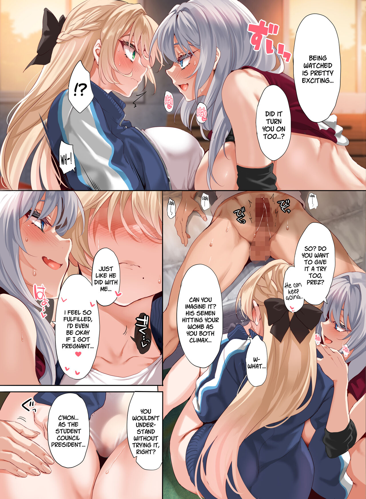 Jogakkou de Otoko Hitori na node Kousoku de Seiyoku no Hakeguchi ni Sareru Nichijou 3-Jigenme page 28 original parody - big breasts group hentai manga - read online free