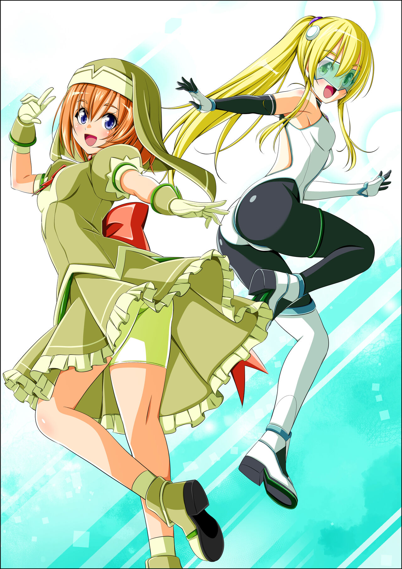 Yotsuba no Senki Clover Rose Ch. 5 page 131 original parody - transformation magical girl hentai manga - read online free