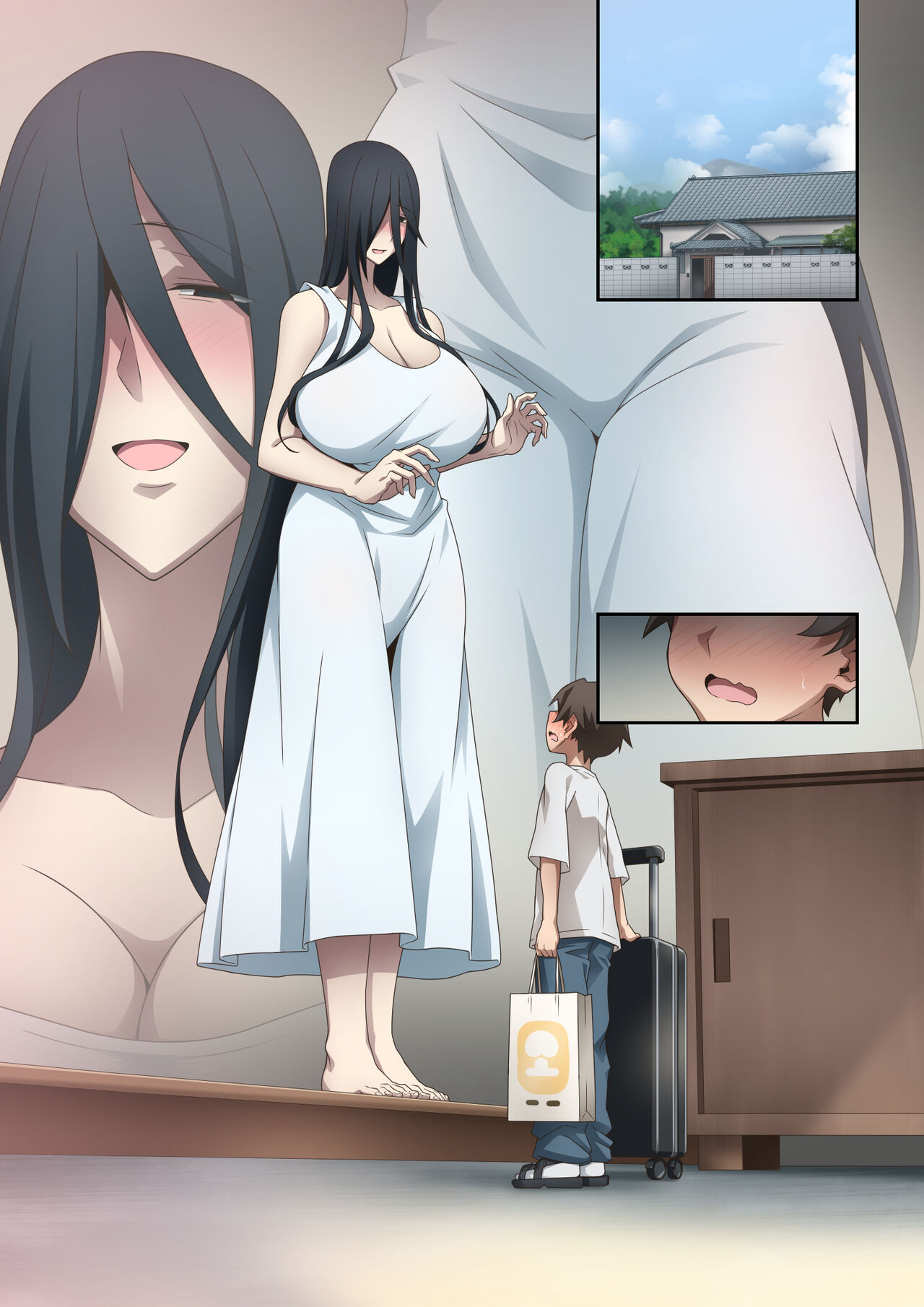 Iroiro na Chara de Onara Situation Tanpenshuu page 79 original parody - farting urination hentai manga - read online free