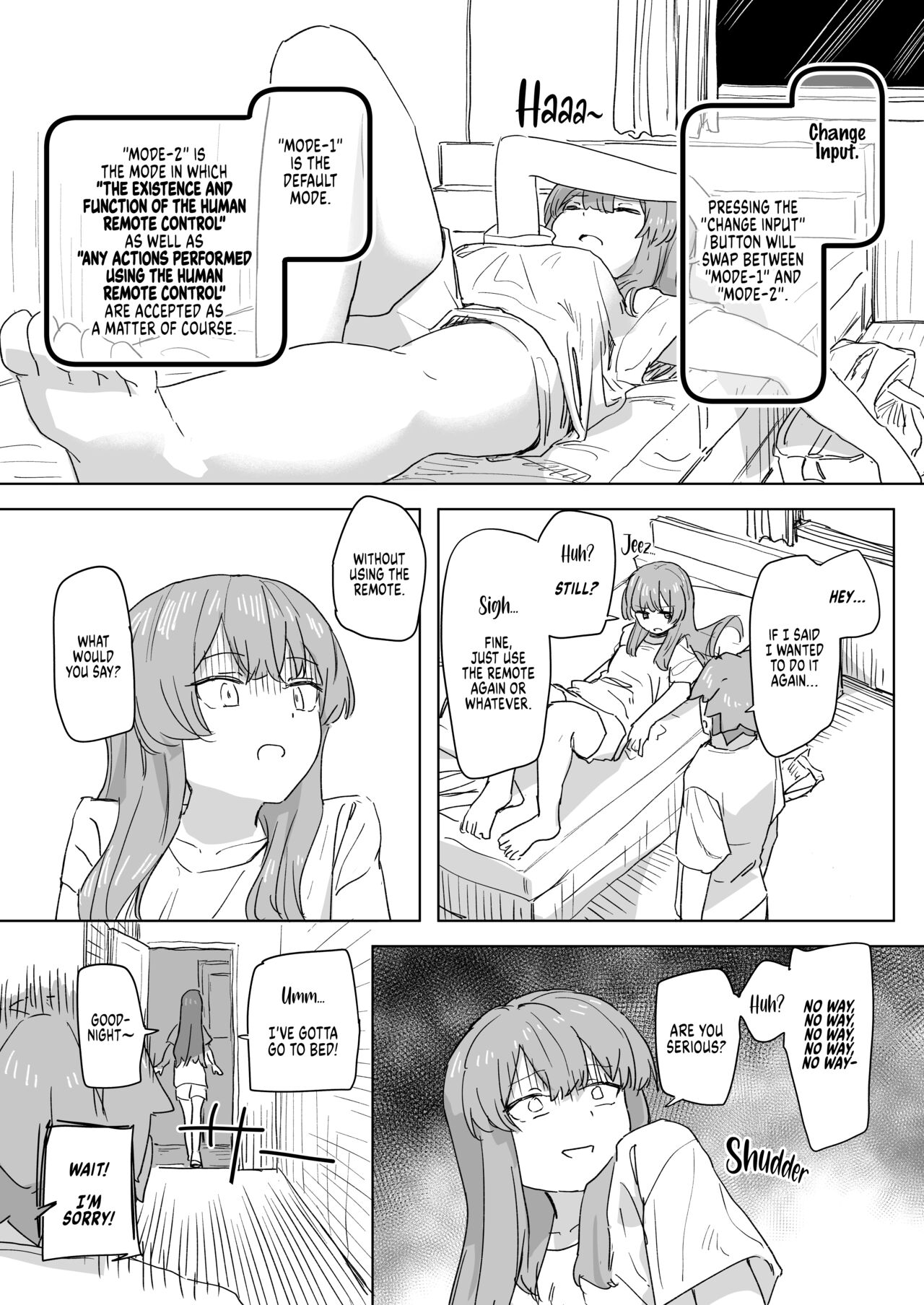 Ningen Sousa RemoCon | Human Manipulating Remote Control page 19 original parody - kissing virginity hentai manga - read online free