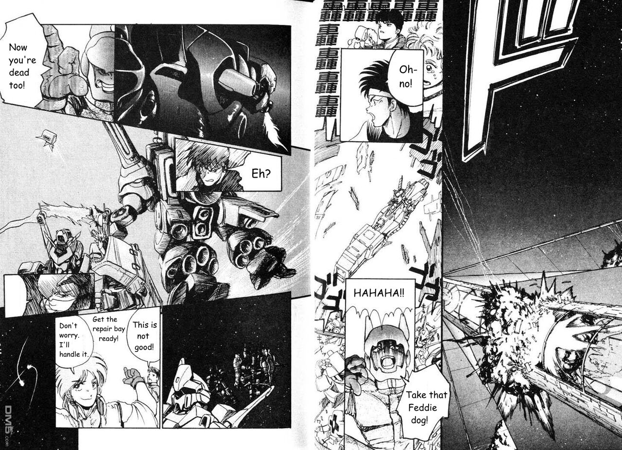 Under The Gundam Double Fake page 14 gundam parody - rough translation hentai manga - read online free