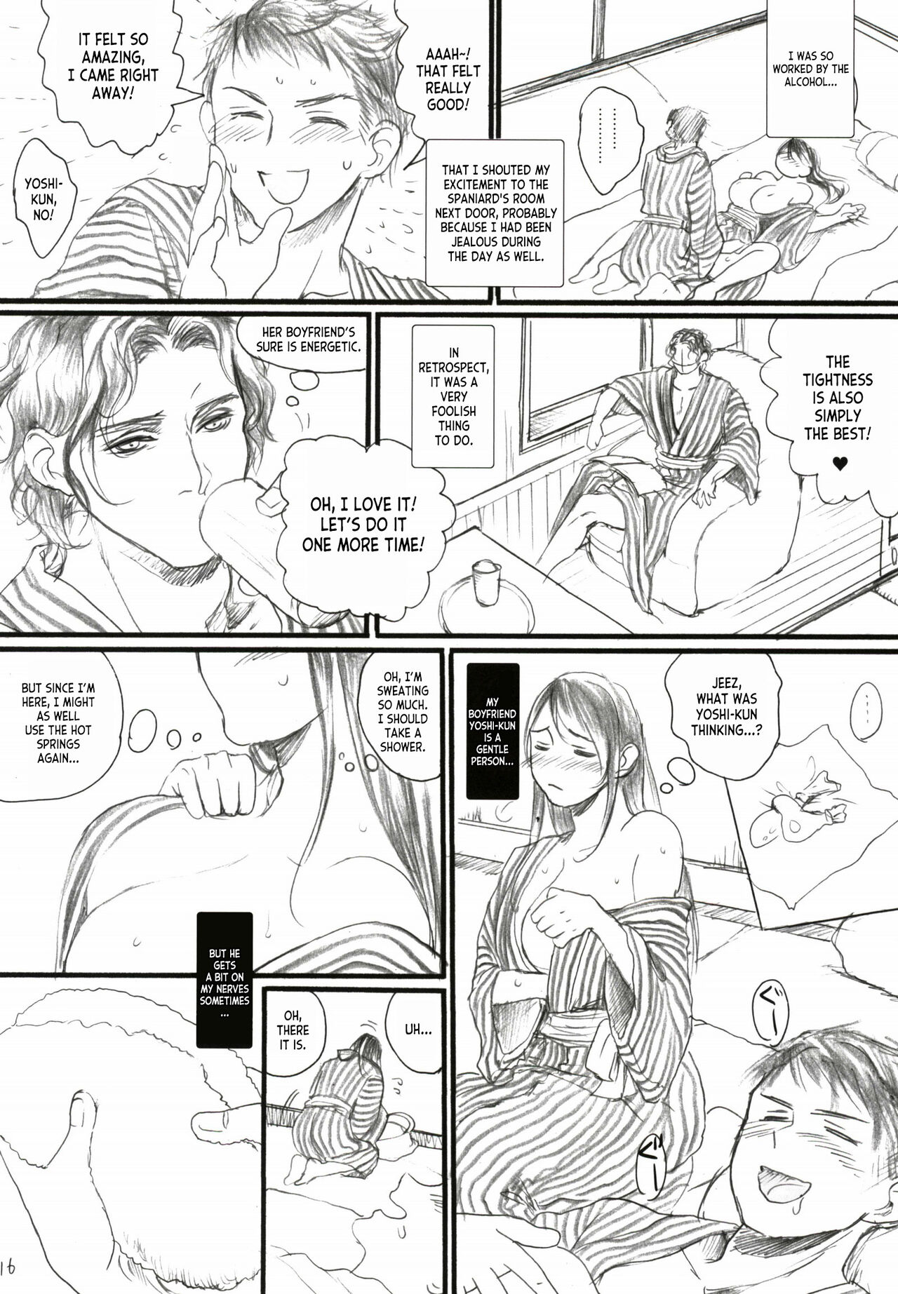 Aru Ihoujin page 15 original parody - kissing big breasts hentai manga - read online free