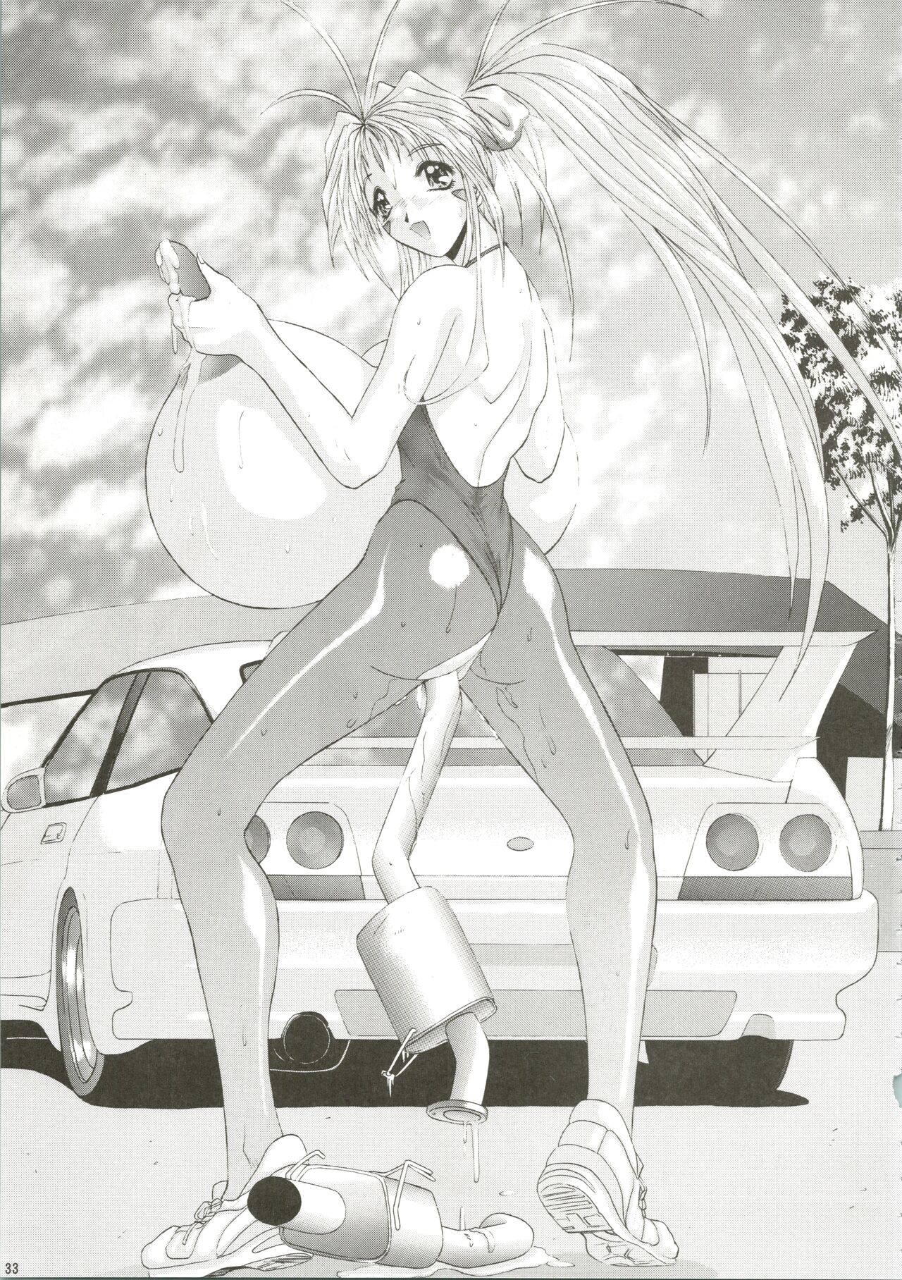 Dou Shiyou mo nai Boku ni Tenshi ga Oritekita page 33 featuring belldandy youre under arrest parody - big breasts piercing hentai manga - read online free