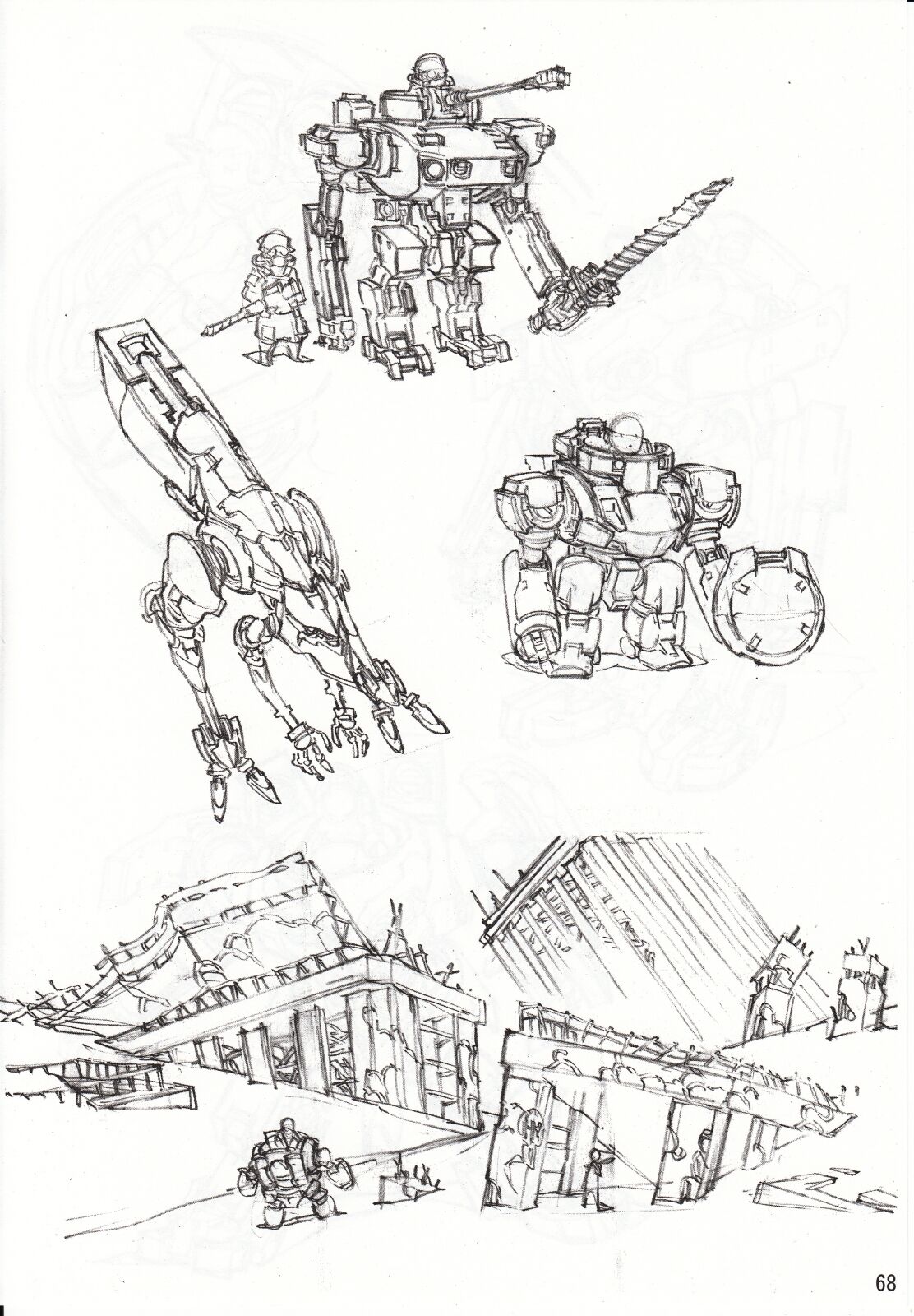 DEAD WOOD DESIGNS page 129 - artbook hentai manga - read online free