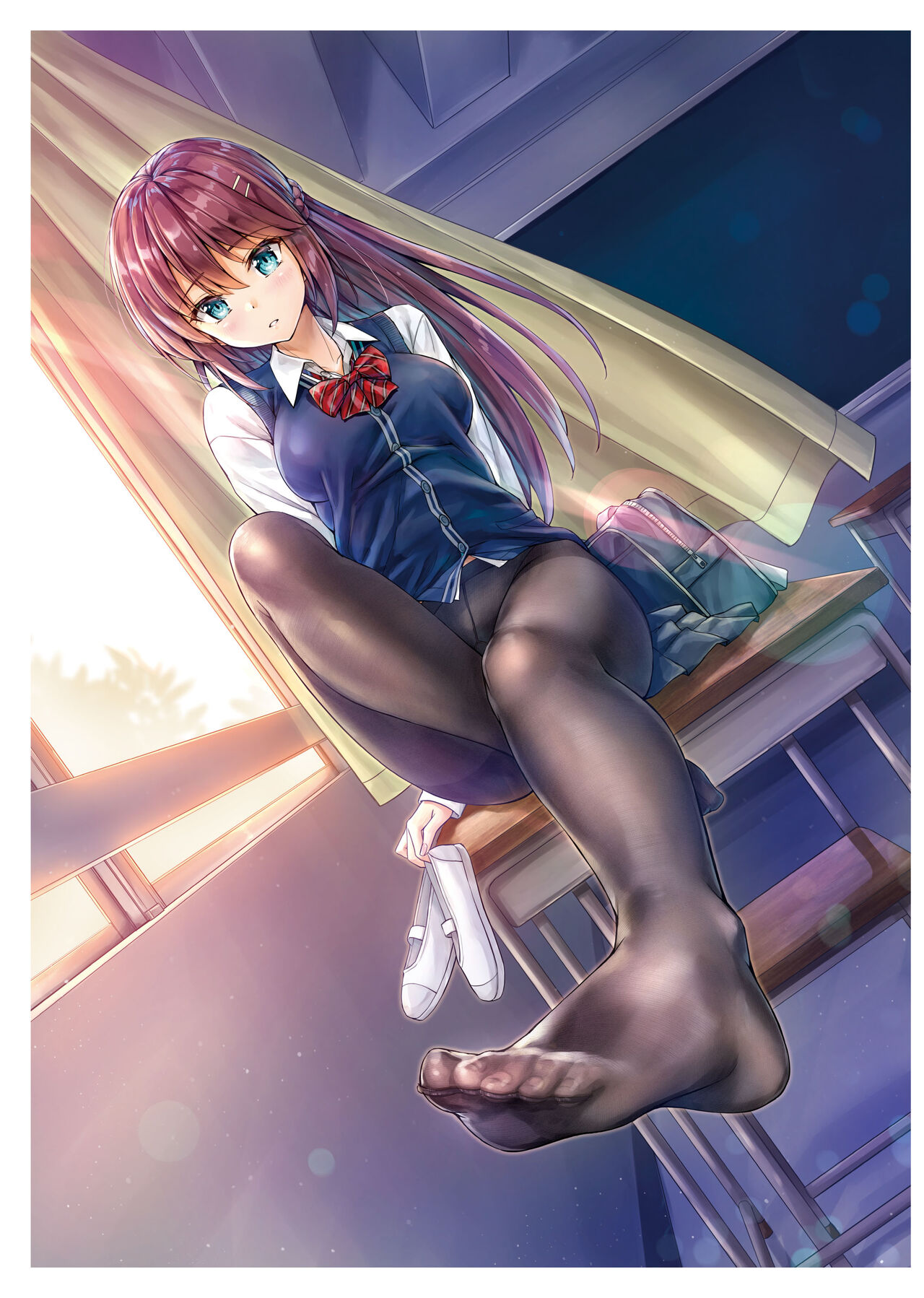 Kuro Tights DEEP black tights art book_20241021 page 77 - stockings pantyhose hentai manga - read online free