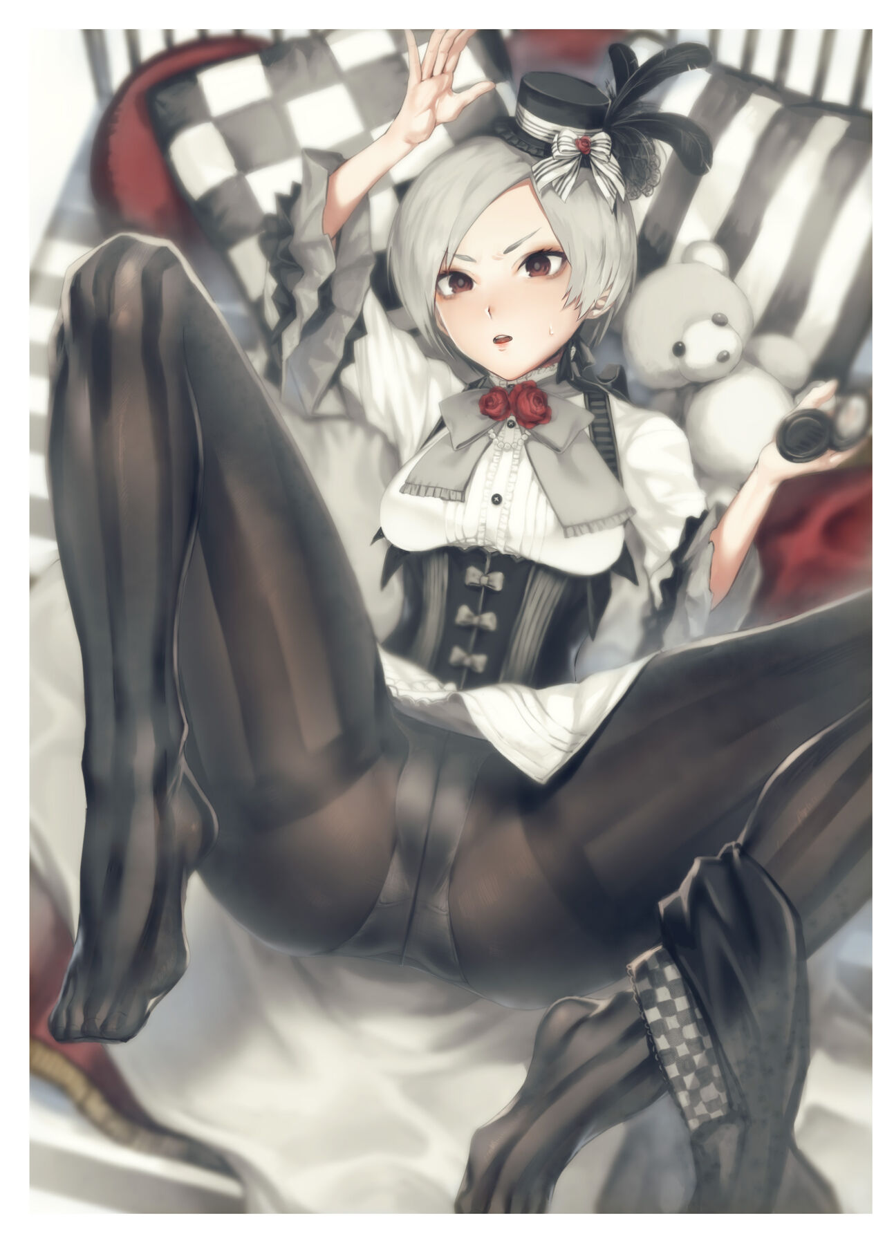 Kuro Tights DEEP black tights art book_20241021 page 83 - stockings pantyhose hentai manga - read online free