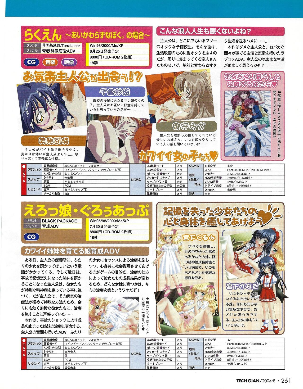TECH GIAN 2004-08 page 265 - anthology hentai manga - read online free