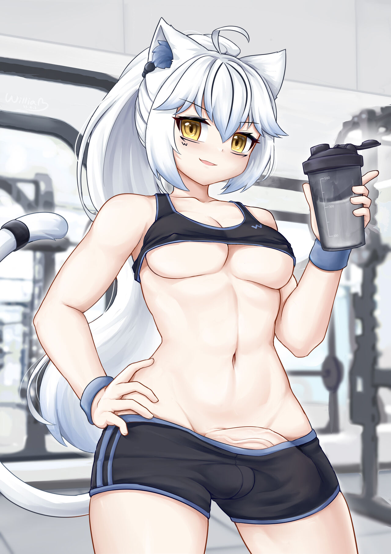 Artist - William.B page 254 featuring atlanta warship girls parody - futanari stockings hentai manga - read online free