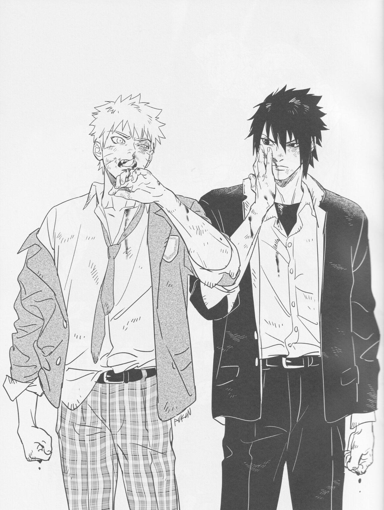 Qilin feng page 14 featuring naruto uzumaki naruto parody - handjob fox boy hentai manga - read online free