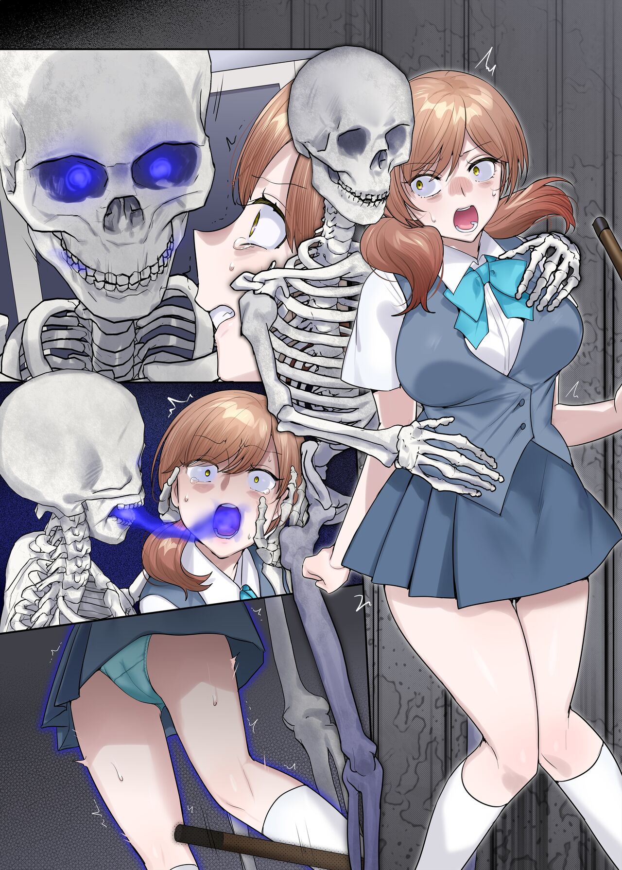 Inokori seibutsu-shitsu page 16 original parody - masturbation schoolgirl uniform hentai manga - read online free