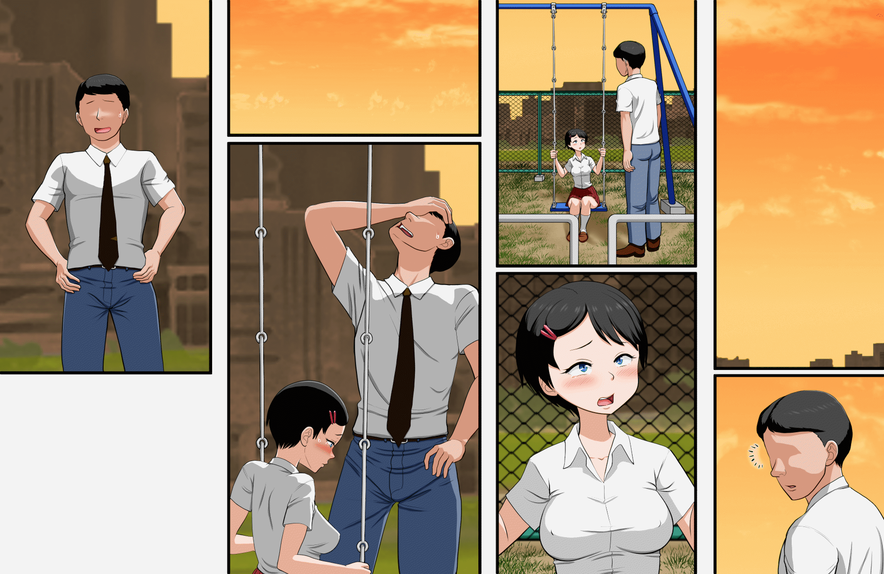 Hana-chan no Oshioki Ecchi ♪ page 143 original parody - glasses full color hentai manga - read online free