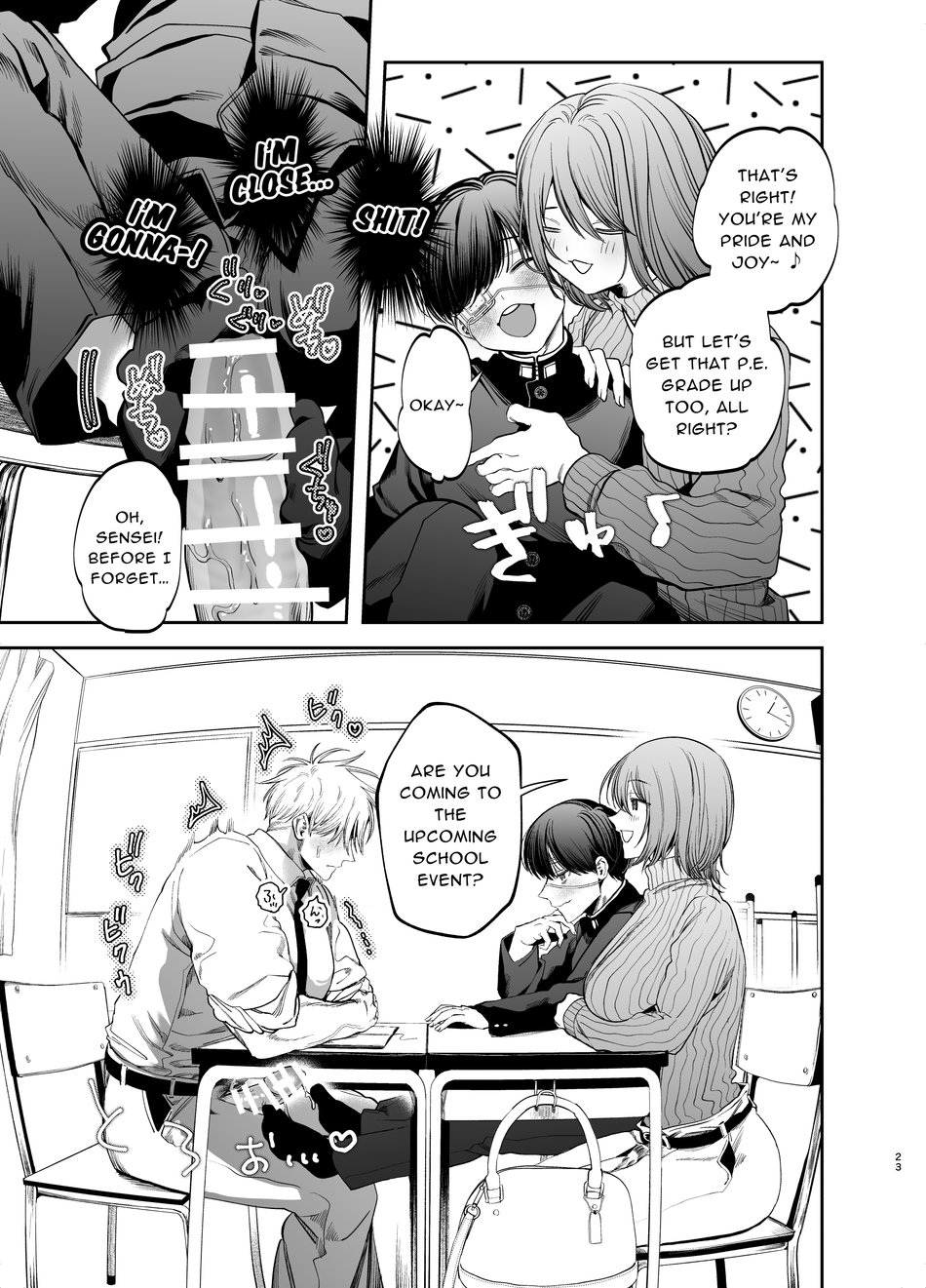 Kyokon Sugiru Oshiego ni Choukyou Sarete Ketsuman Dorei ni Narimashita page 23 original parody - males only yaoi hentai manga - read online free