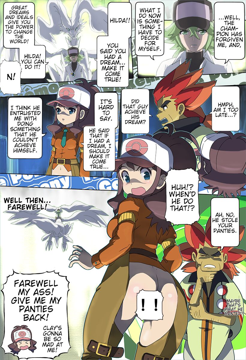 Pokemon Black & White Adventure page 20 featuring skyla pokemon parody - bikini exhibitionism hentai manga - read online free