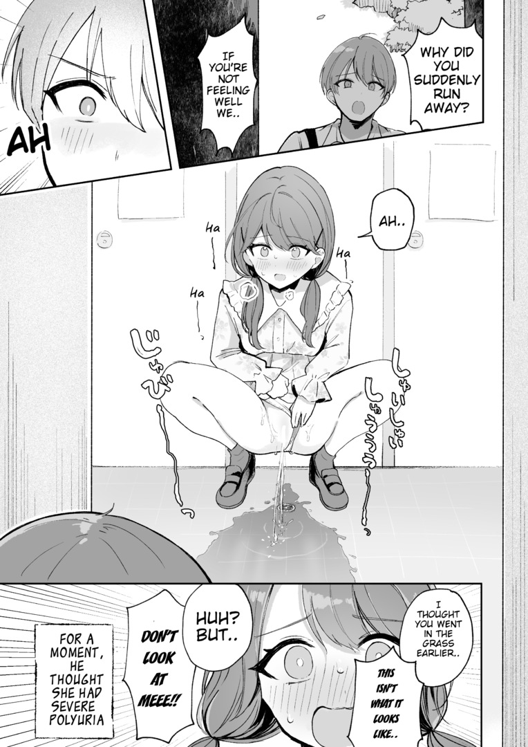Gets caught peeing by a boyfriend on a date page 10 original parody - urination sole female hentai manga - read online free