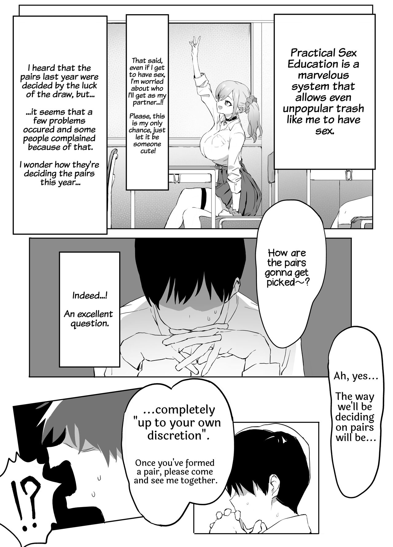Seikoui Jisshuu! | Hands-on Sex Lessons! - Page 5
