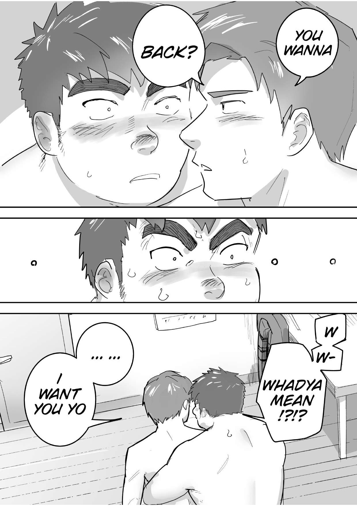 Junboku Gachimuchi Doutei-kun no Dokidoki Hatsu H! | The first sex of chubby, naive virgin boy page 23 original parody - handjob nakadashi hentai manga - read online free