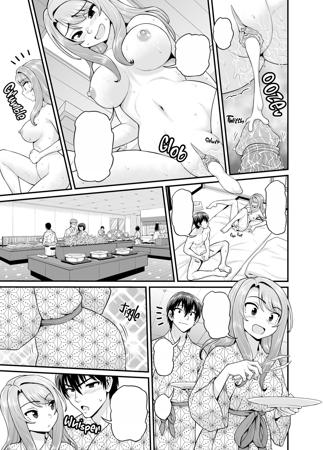 Game Tomodachi no Onnanoko to Onsen Ryokou de Yaru Hanashi page 92 original parody - leg lock big breasts hentai manga - read online free