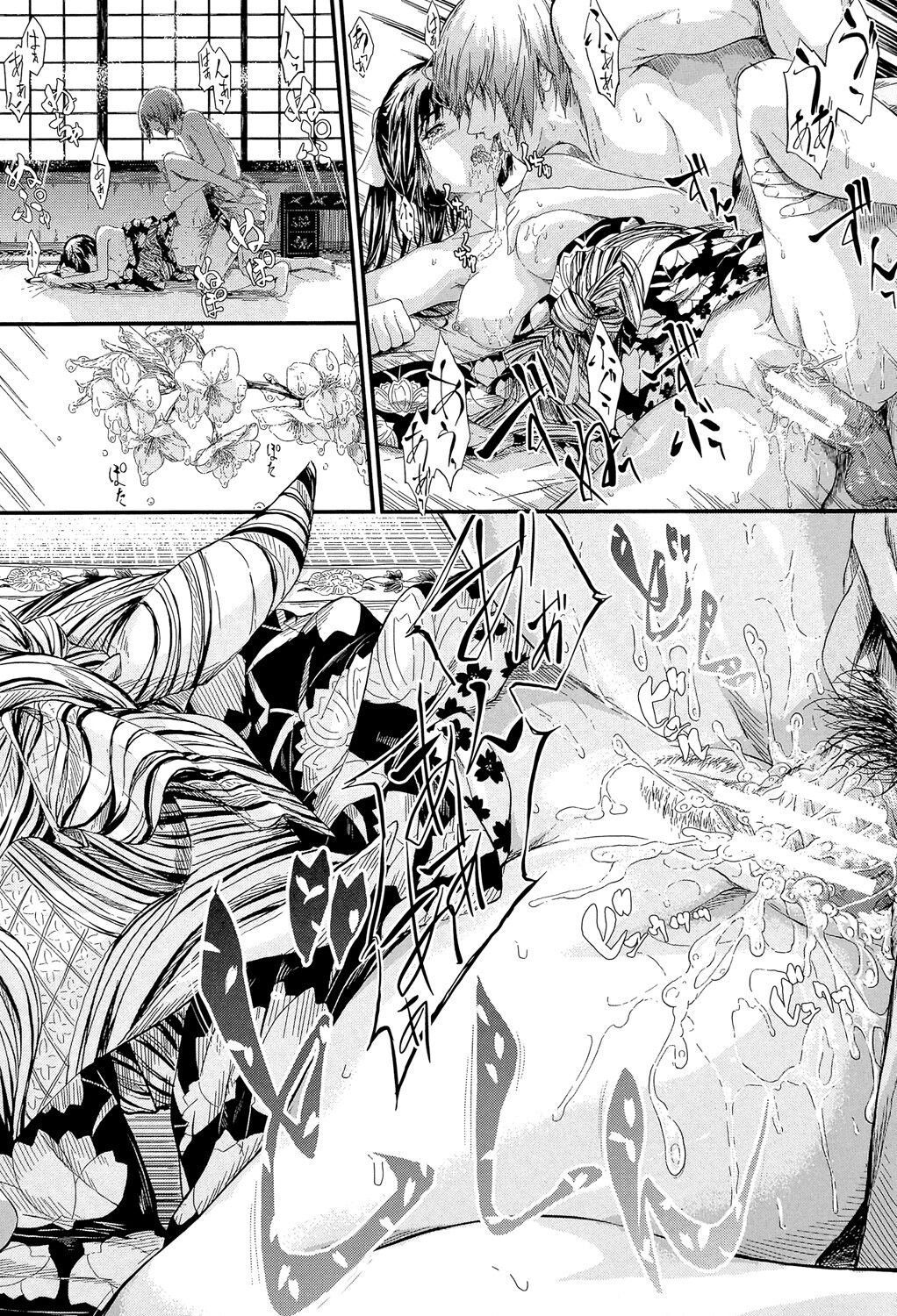 [Shiki Takuto] Tokoharu no Shoujo-tachi - The Girls in the Eternal Spring +  Message Paper, Hyoushi Ura Hyoushi Genga [Digital] page 101 - milf sweating hentai manga - read online free