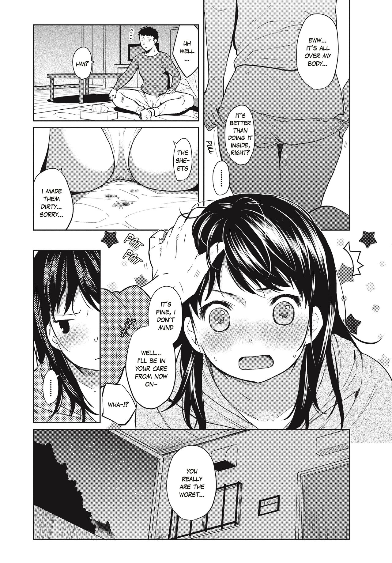 1 Room Apartment + Highschool Girl Suddenly Living Together? Close Contact!? First Sex!!? Ch.1-6 page 25 - uncensored masturbation hentai manga - read online free