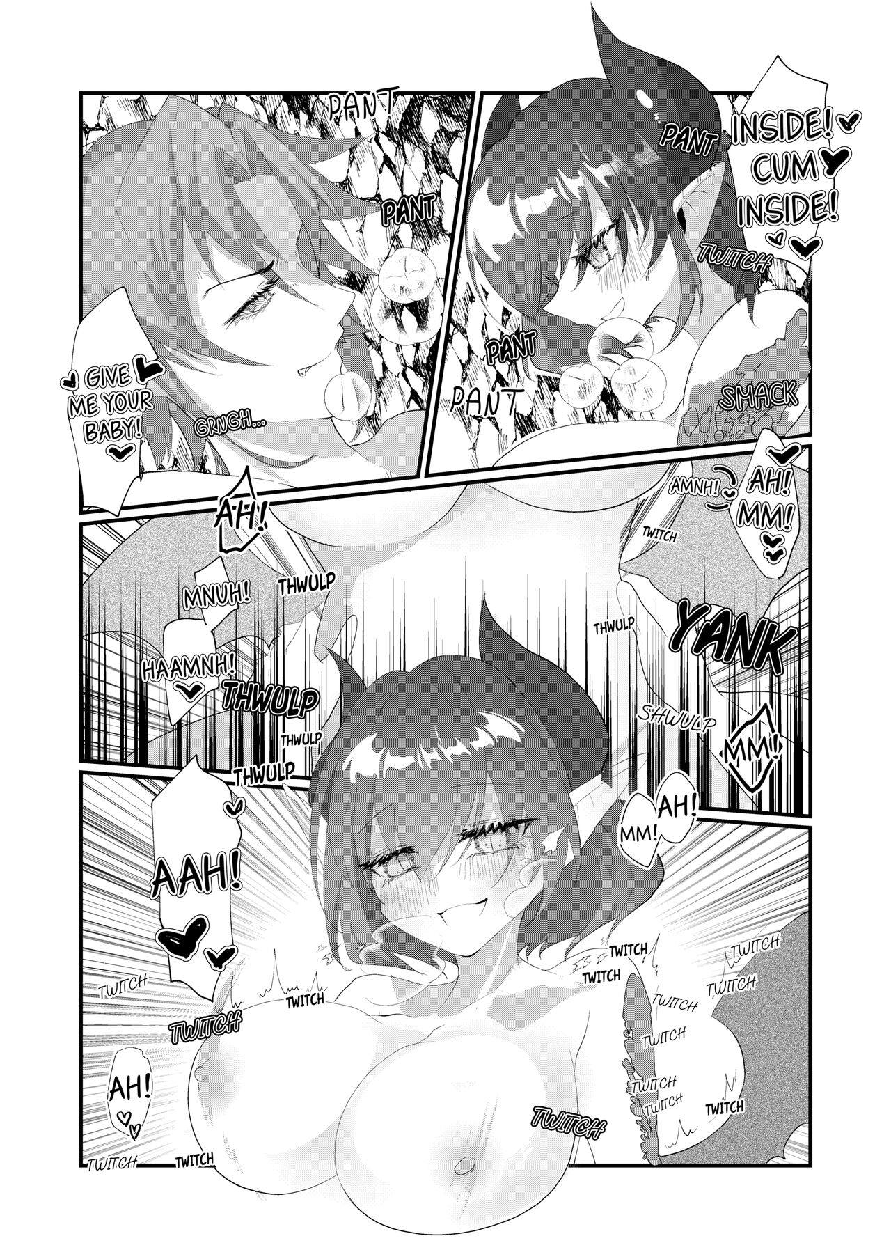The Transsexual Coupling of the Dragonewts page 18 original parody - big breasts monster girl hentai manga - read online free