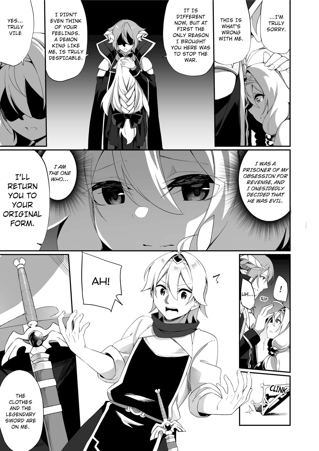 A Heros Revenge, Ends Up As The Demon Kings Wife page 21 original parody - big breasts uncensored hentai manga - read online free