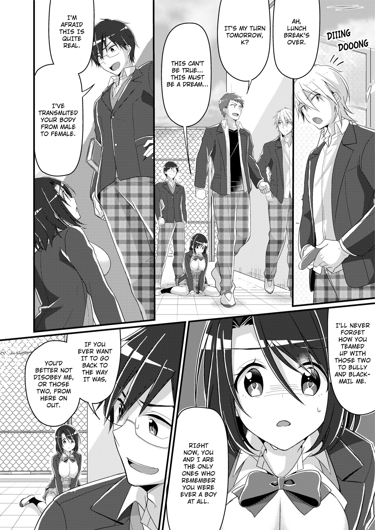 Disciplining the Ill-Mannered Class President into a Masochistic Slut page 15 original parody - uncensored schoolgirl uniform hentai manga - read online free