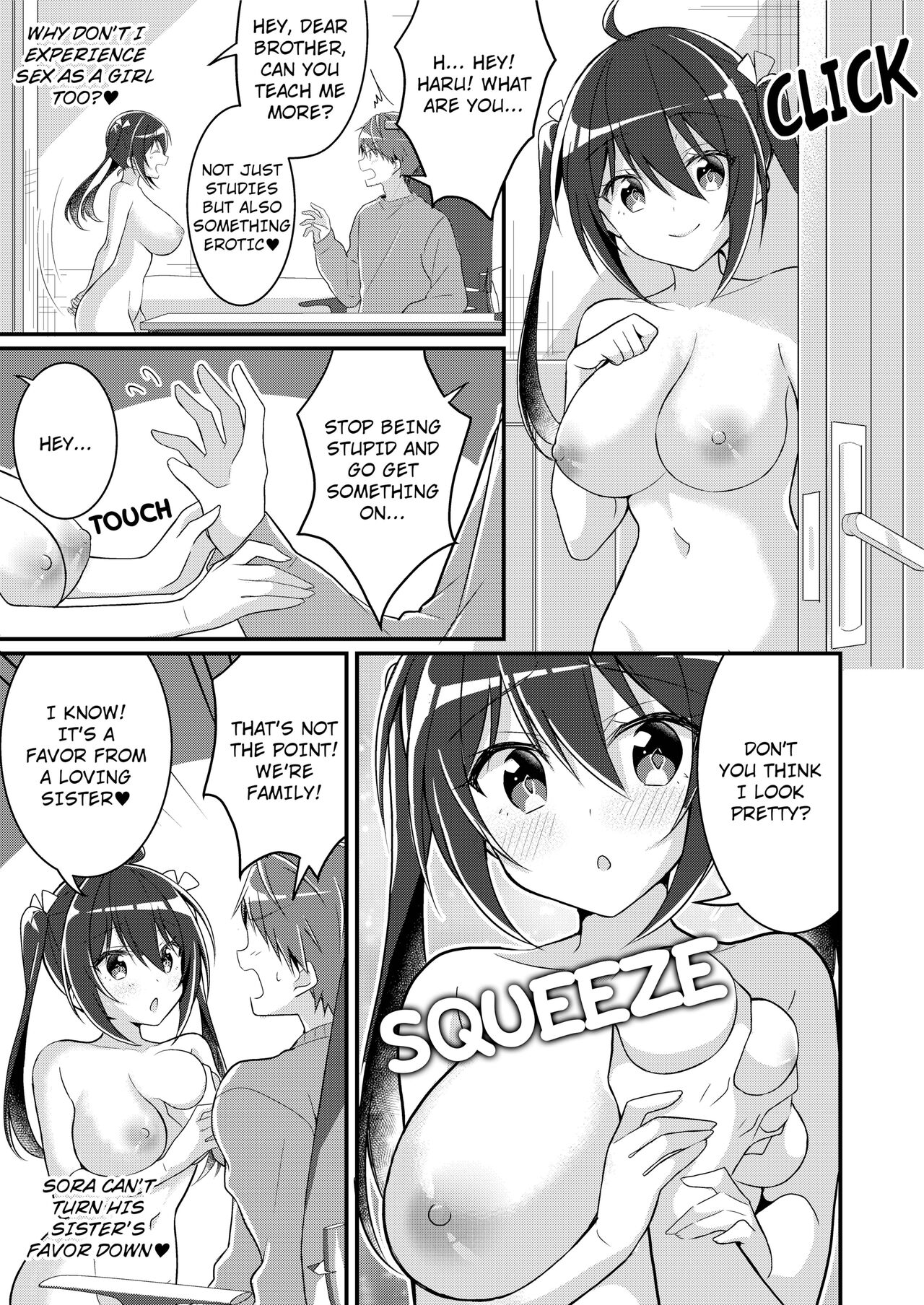 Role-Change to Sister page 18 original parody - big breasts uncensored hentai manga - read online free